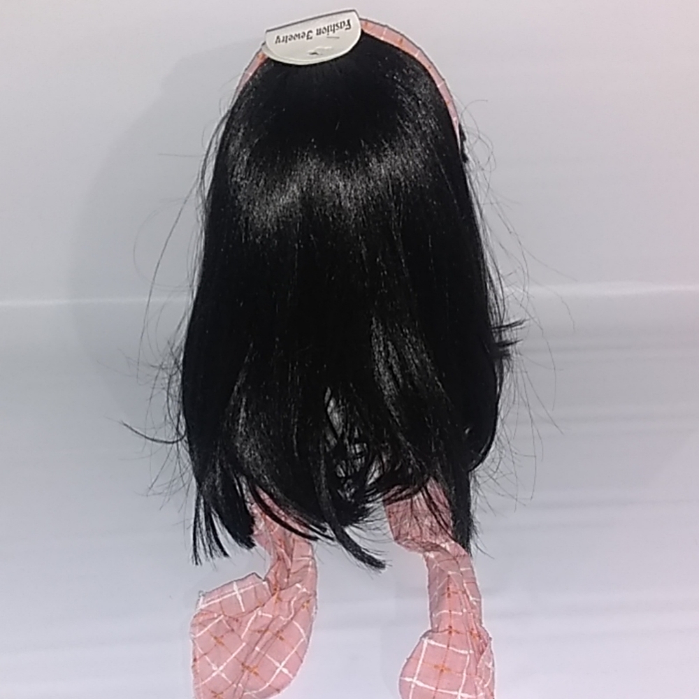 Set of 3 Different Horseshoe Hair Bands With Ties - Picture 3 of 6